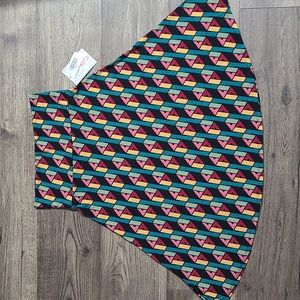 Small Geometric Print LuLaRoe Azure Skirt